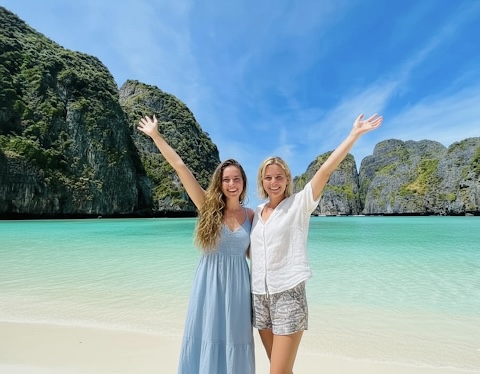 PHUKET : FULL DAY PHI PHI  MAITON MAYA VIEWPOINT MAYA KHAI ISLAND BY SPEED BOAT