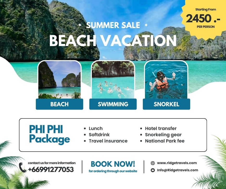 PHUKET: FULLDAY PHI PHI MAYA KHAI ISLAND BY SPEED BOAT