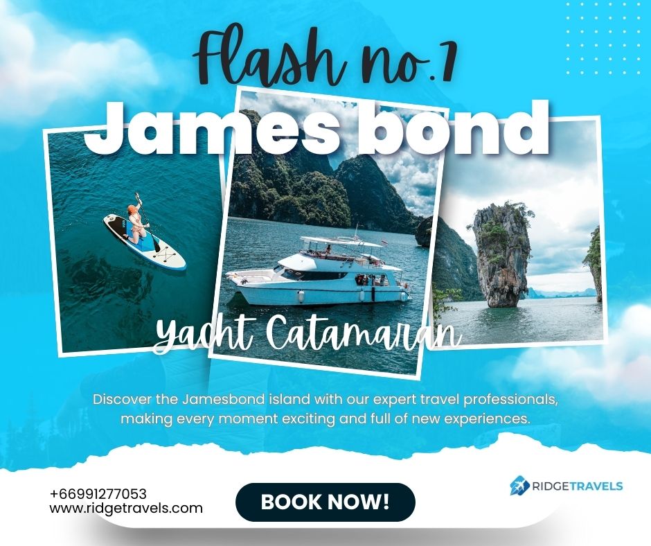 PHUKET :FULL DAY JAMES BOND ISLAND LUXURY YACHT FLASH NO.7