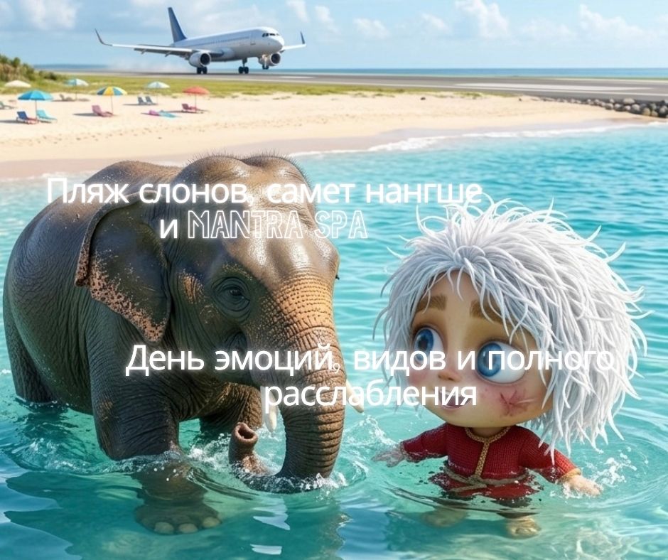 ПХУКЕТ : ПЛЯЖ СЛОНОВ • САМЕТ НАНГШЕ И MANTRA SPA• ДЕНЬ ЗМОЦИЙ•ВИДОВ И ПОЛНОГО РАССЛАБЛЕНИЯ