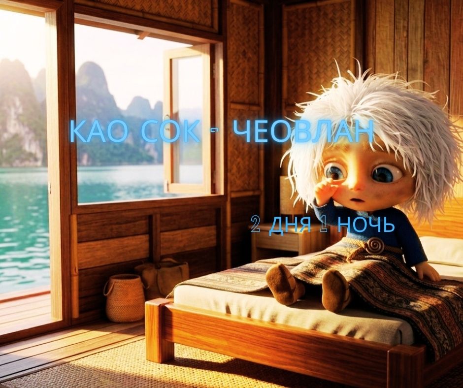 ПХУКЕТ : КАО СОК - ЧЕОВЛАН  ( 2 ДНЯ 1 НОЧЬ )